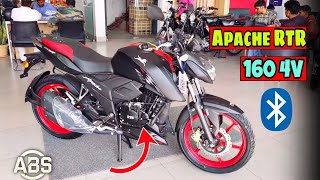 Finally 2024 TVS Apache RTR 160 4V Dual Channel ABS Is Here 💥  Price Mileage amp More [upl. by Renny]