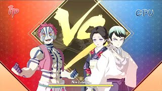 Akaza VS Yushiro amp Tamayo I Demon Slayer Nintendo Switch [upl. by Ahcirt]