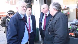 Jeremy Corbyn surprises Willenhall residents with West Midlands visit [upl. by Rowena]