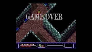 Arcus Odyssey Sega GenesisMegadrive Game Over [upl. by Enitsyrk]