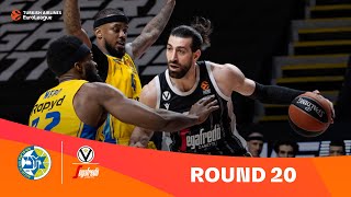 Maccabi Virtus  Round 20 Highlights  202324 Turkish Airlines EuroLeague [upl. by Medovich]