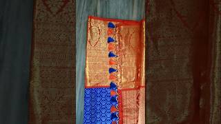 Super trending sarees  wow sarees  bridal saree kuchula designs  latest [upl. by Jariv502]