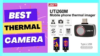 UNIT Thermal Imager For Smart Phone UTI260M UTI256M 256x192 [upl. by Edsel259]