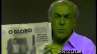 Brizola falando da Globo nas eleições de 1989 [upl. by Acimat]