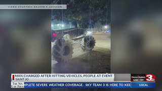 2 hospitalized 1 arrested after monster truck assault at Rednecks with Paychecks [upl. by Vashti]