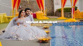 Minal amp Mukul Wedding Trailer  Forest Hill Resort  Kasauli  Destination Wedding [upl. by Ytrebil]