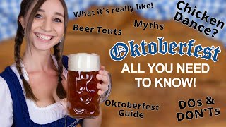 OKTOBERFEST explained by a Munich Native Everything you need to know  Feli from Germany [upl. by Wiggins]