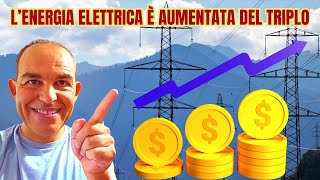 Ecco quanto è aumentato il prezzo al Kwh dellenergia elettrica in bolletta [upl. by Betthel24]