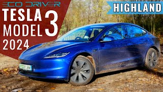 Tesla Model 3 Highland  TEST PL  Long Range  AWD  2024 [upl. by Ajnin]