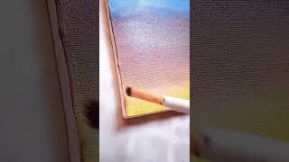 😍Easy Acrylic calligraphy Painting for Beginners  islamicart arabicart artshorts shorts [upl. by Ille]