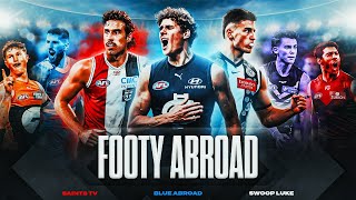 Footy Abroad 12  AFL Crackdown on Content Creators [upl. by Ahtiekahs]