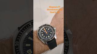 Momentum Sea Quartz 30 Reissue Magnum PI 〰️ Dive Watch magnumpi tomselleck divewatch wristroll [upl. by Tressa]