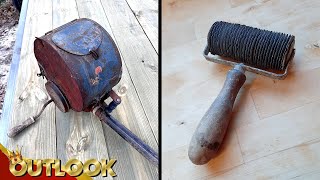 What is This MYSTERIOUS Contraption Found In An Old House And This Rolling Tool With Metal Discs [upl. by Ynnaej9]