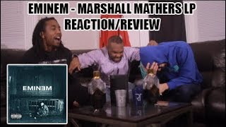 EMINEM  MARSHALL MATHERS LP FULL ALBUM REACTIONREVIEW [upl. by Oidale]