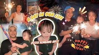 YUKACHAN PESTA KEMBANG API DI MALAM TAHUN BARU  vlog [upl. by Huntlee]