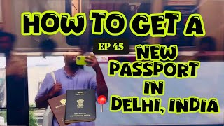 EP 45  How to Apply for Passport in India🇮🇳  Online amp Offline [upl. by Aslehc326]