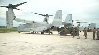 US Ospreys Rush to Deliver LifeSaving Aid After Typhoon Julian Devastates the Philippines [upl. by Nylekcaj]