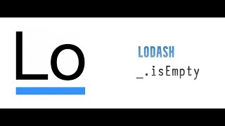 Lodash Tutorials in Hindi 04  isEmpty [upl. by Kos797]