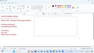 SAP Business Technology Platform SAP BTP  INTRODUCTION [upl. by Yelnats]