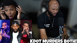 KENDRICK LAMAR DISSED DRAKE amp J COLE quotEuphoriaquot DAD REACTION [upl. by Annekcm276]