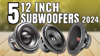 Top 5 Best 12 Inch Subwoofers In 2024 [upl. by Ityak]