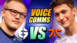 The Match EVERYONE was waiting for  Voice Comms vs FNC [upl. by Elamrej]