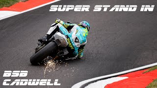 Super Stand in Rider for Cadwell BSB and the Rapid Honda team Tom Ward steps up to Superbike [upl. by Derrej]