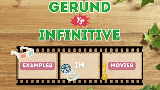 Gerund 🆚 Infinitive in MOVIES [upl. by Sekoorb182]