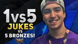 1vs5  JUKES vs 5 BRONZES [upl. by Edora]