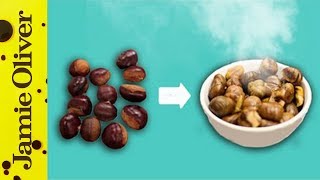 How to Roast Chestnuts in an Oven  1 Minute Tips [upl. by Analihp376]