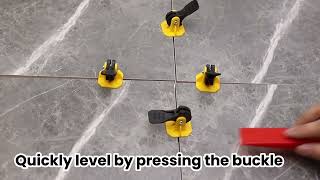 How to Installed T Lock Tile Leveling System [upl. by Nnaoj]