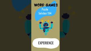 Word game puzzle solution 194 [upl. by Aliakim900]