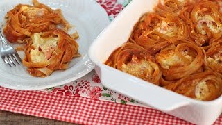 Nidi di tagliatelle al forno Ricetta semplice e veloce [upl. by Irish]