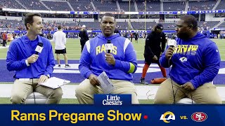 Rams49ers Pregame Show  Game Predictions Players To Watch amp More [upl. by Marlon]