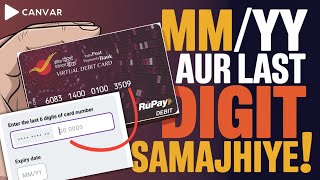 Valid Up To MM YY kya hota hai  Last 6 digits of your card number india post payment bank 2025 [upl. by Ekul260]