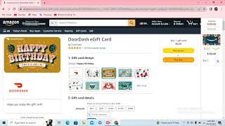 How To Buy DoorDash Gift Card On Amazon 2023  Purchase amp Get DoorDash Gift Cards In Amazon [upl. by Noired]