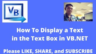 How To Display Text in a Text Box in VBNET [upl. by Akitnahs985]