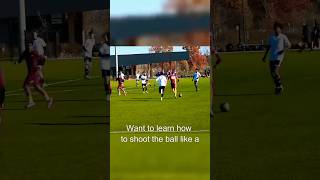 How to Shoot a Soccer Ball with POWER amp Lock your ankle [upl. by Ennazor822]