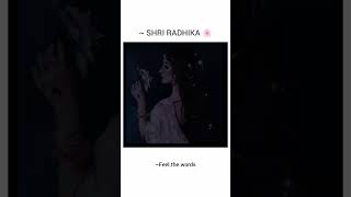 feelthewords radha voiceofradhakrishna [upl. by Tara]