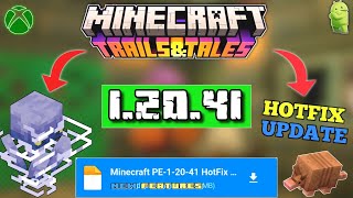 Minecraft PE 12041 Official Version Released  Minecraft 12041 Latest Update [upl. by Kela]