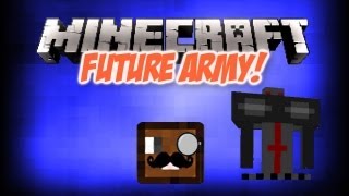 Minecraft Mod Showcase  Future Army Robots 132 [upl. by Gilba]