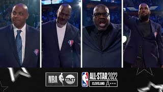 The NBA 75th Anniversary Ceremony at AllStar Was Legendary  NBA on TNT [upl. by Voss]