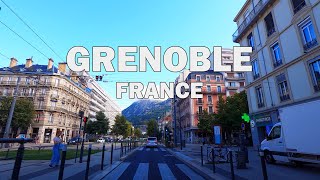 Grenoble France  Driving Tour 4K [upl. by Angell]