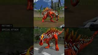 METRIACANTHOSAURUS ALL EVOLUTION amp METRIACANTHOSAURUS ALL ANIMATION  Jurassic World The Game [upl. by Groh]