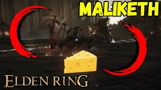 Maliketh Cheese Elden Ring 110 2024 NG to NG7 [upl. by Anilra]