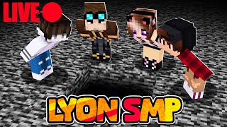 BASE SEGRETA SOPRA LA BEDROCK SU MINECRAFT VANILLA Lyon SMP 69 [upl. by Ahseyt]