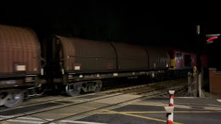 Swineshead Station Level Crossing Lincolnshire Wednesday 21092022 [upl. by Martineau230]