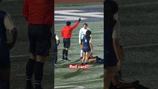 Red card highschoolsoccer football rosalesfilms soccer [upl. by Starobin]