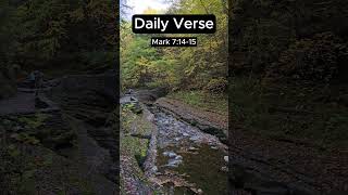 1 Verse 1 Minute Mark 71415 daily bible verseoftheday spiritualgrowth mark shorts Jesus [upl. by Arlan]