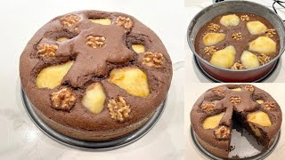 INCROYABLE CAKE CHOCOLAT 🍫 POIRE 🍐 HYPER FACILE [upl. by Travers]